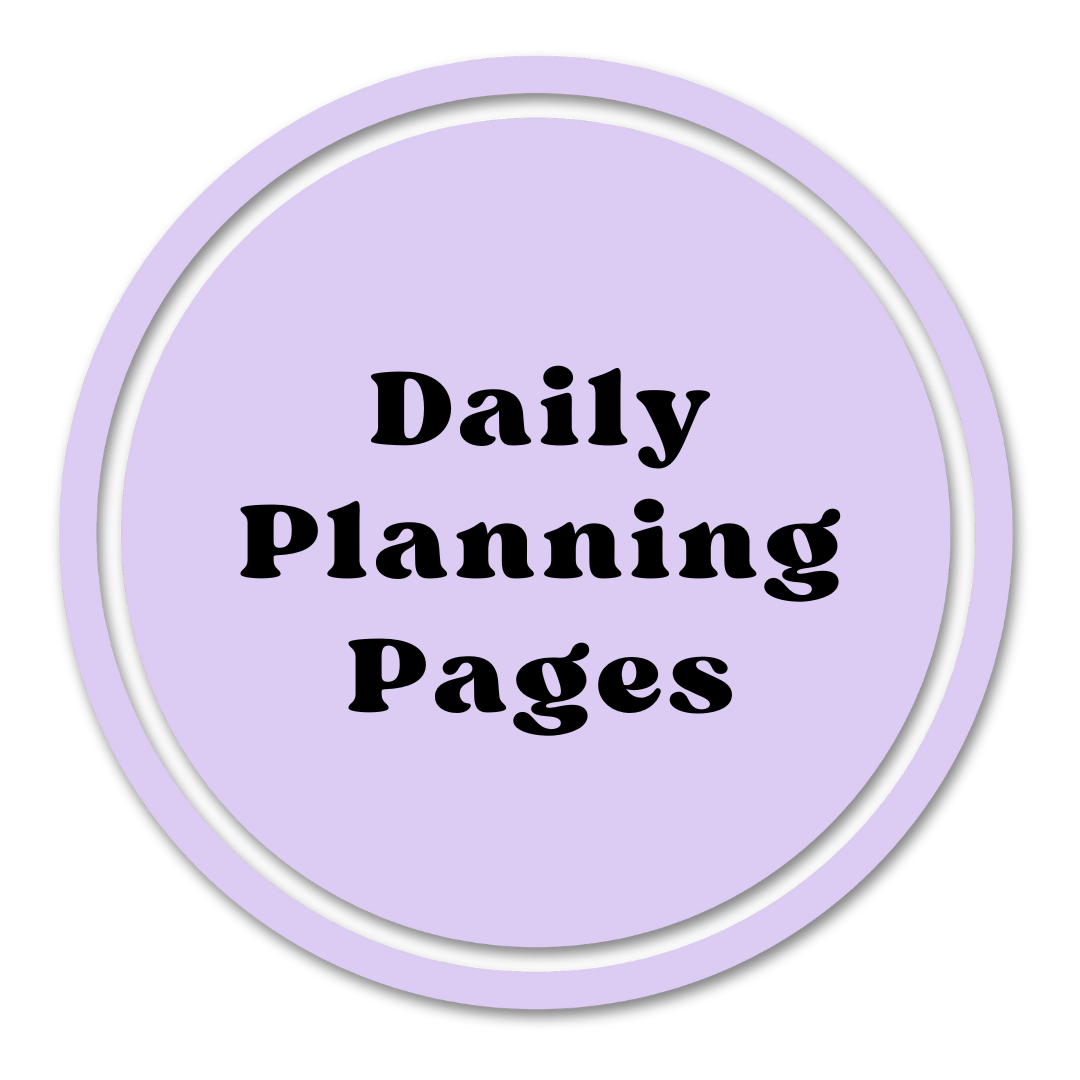 Daily Planning Pages