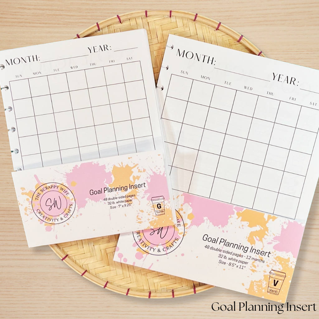 Goal Planning Insert