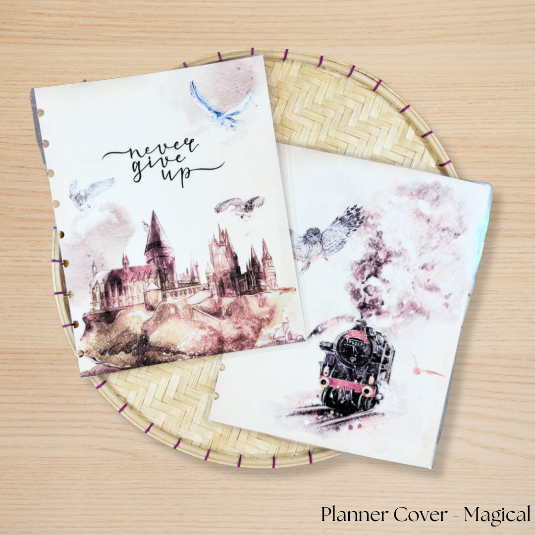 Magical Planner Cover (Wizarding-Inspired)