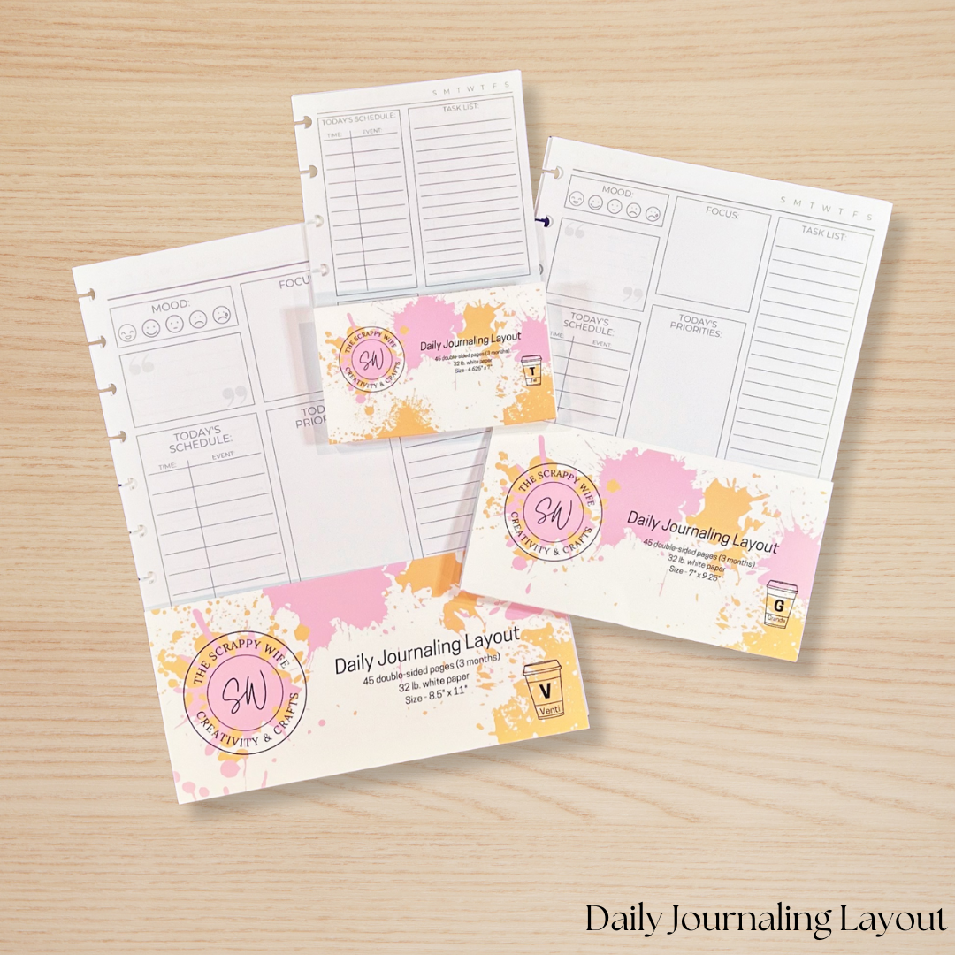 Daily Journaling Layout