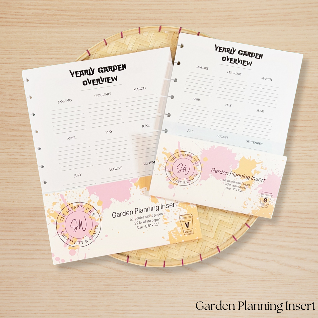 Garden Planning Insert