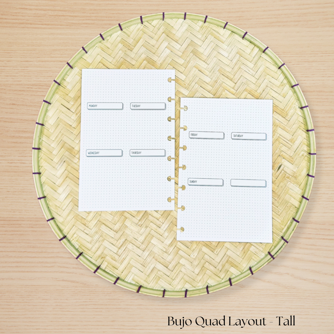 BUJO Quad Layout