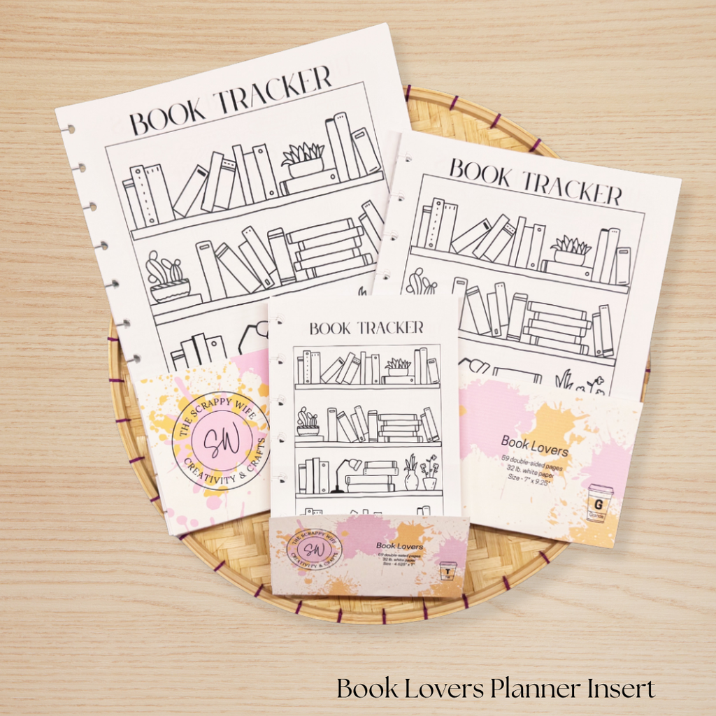 Book Lovers Planner Insert