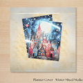 Winter Mixed Media Planner Cover