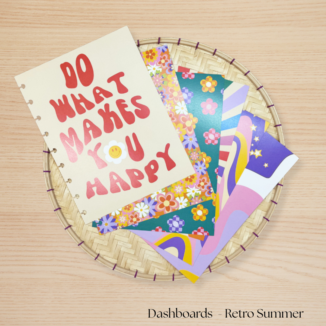 Retro Summer Dashboards