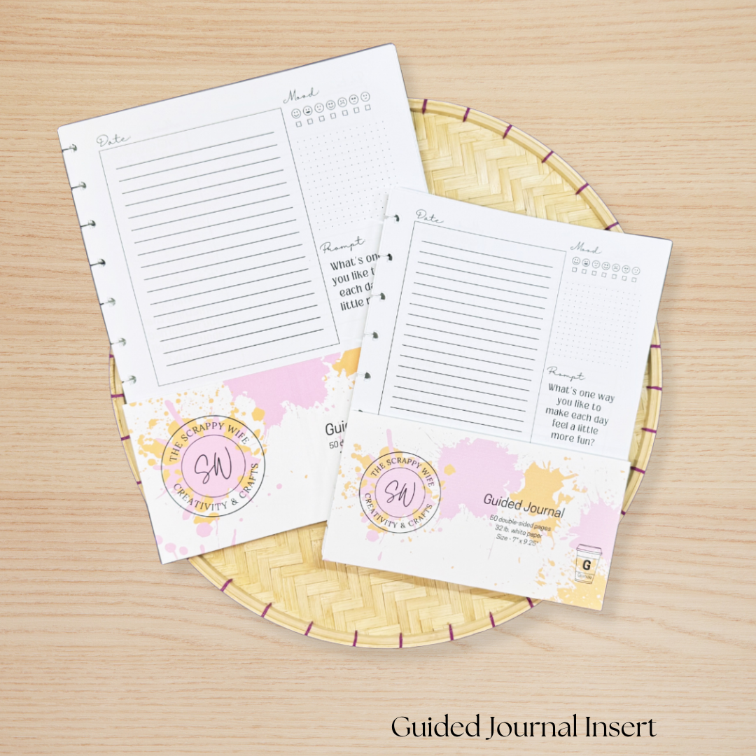 Guided Journal Planner Insert