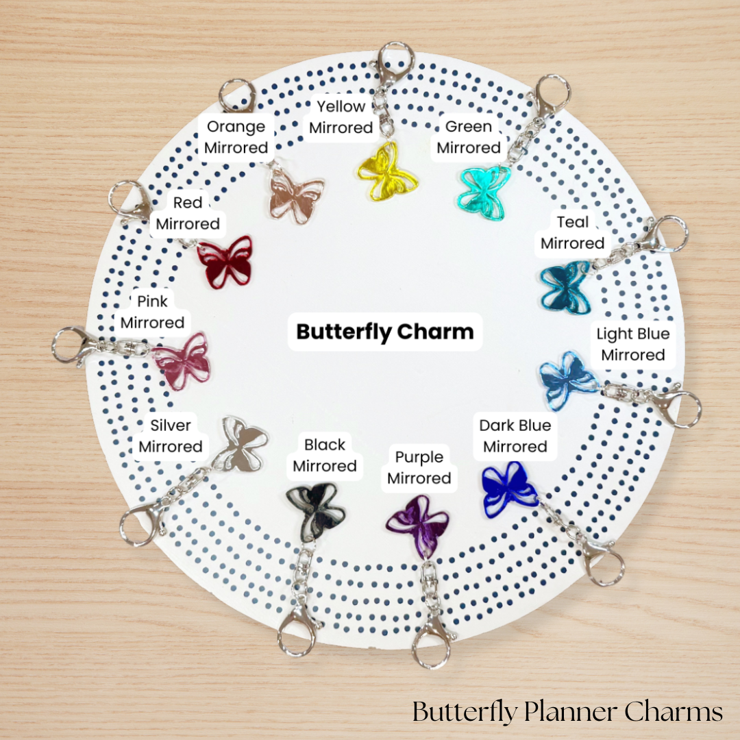Butterfly Planner Charm