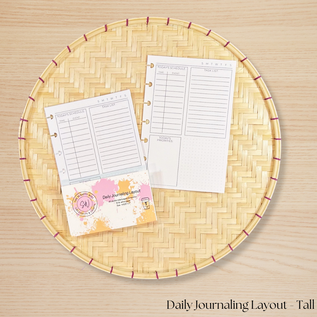 Daily Journaling Layout