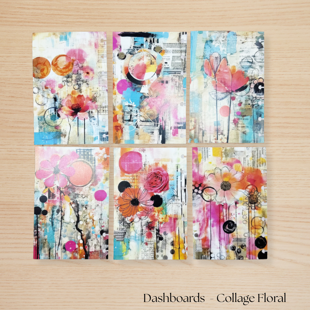 Collage Florals Dashboards