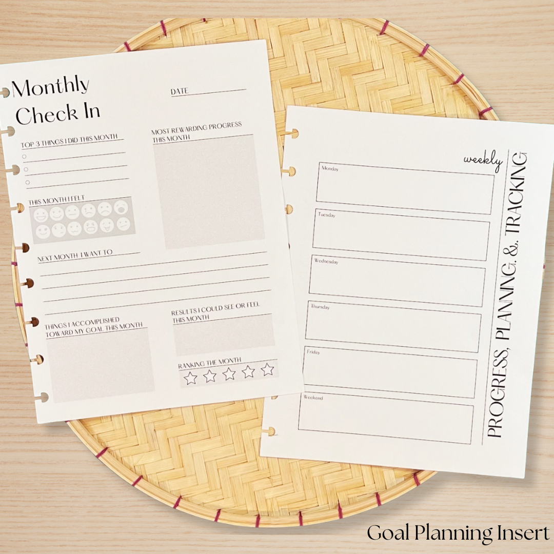 Goal Planning Insert