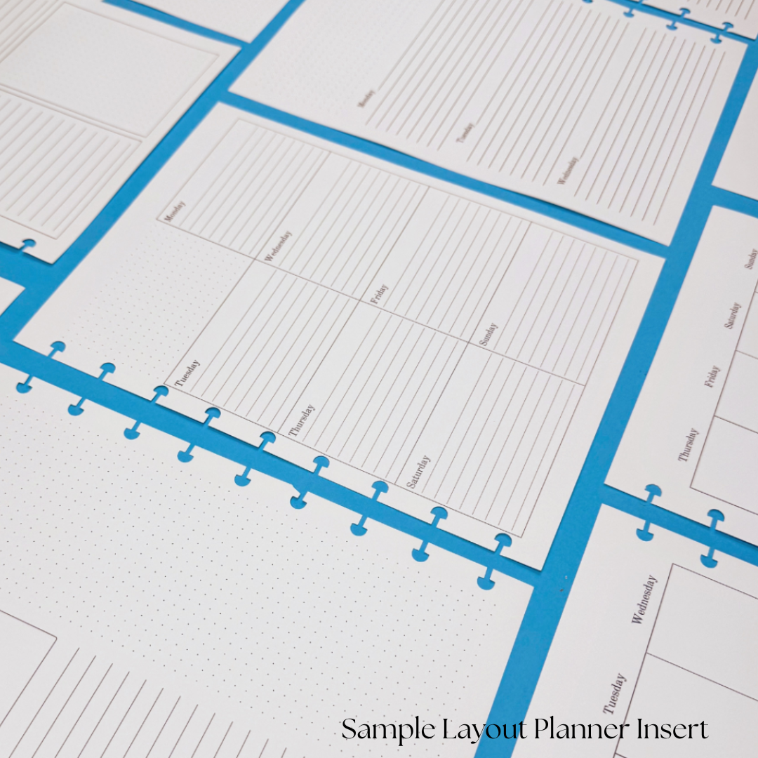 Sample Layout Planner Insert Pack