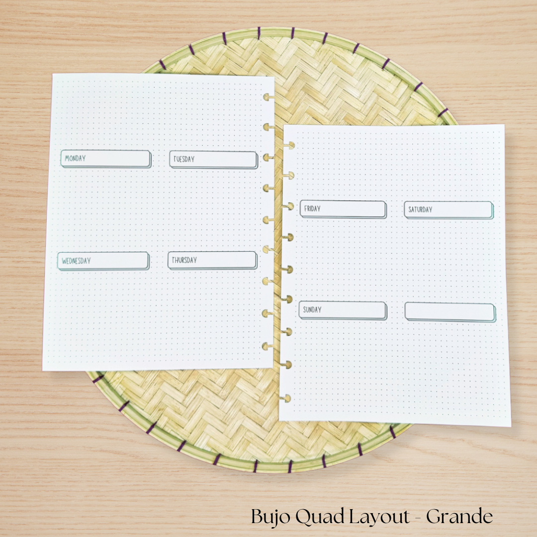 BUJO Quad Layout