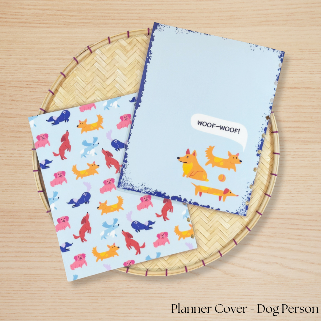 Dog Person Planner Cover