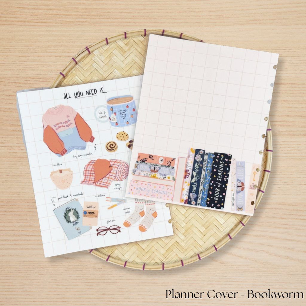 Bookworm Planner Cover