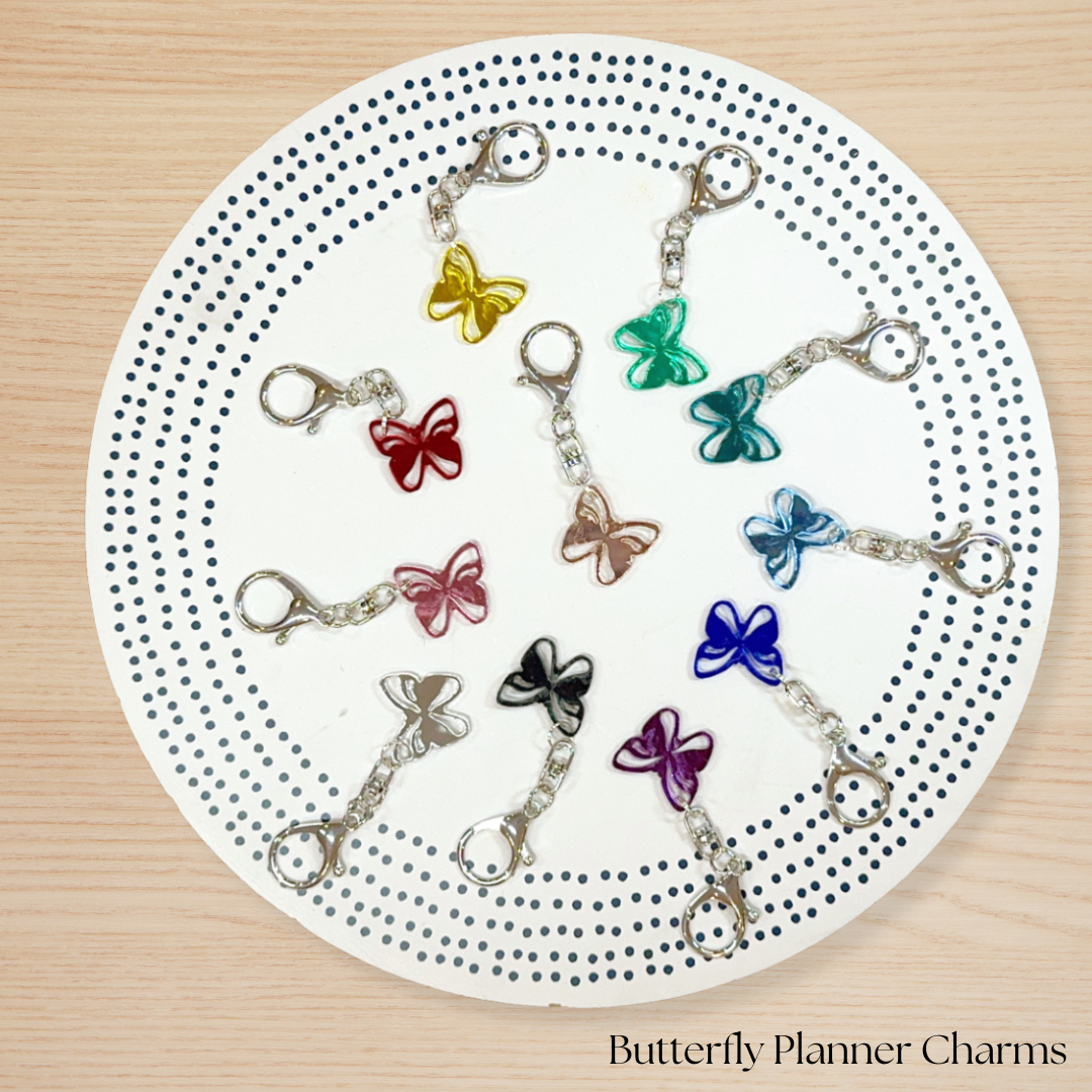 Butterfly Planner Charm