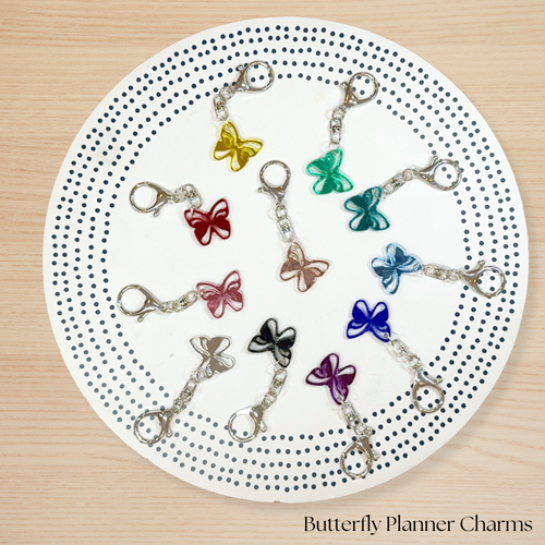 Butterfly Planner Charm