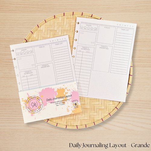 Daily Journaling Layout