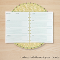 Undated Faith Planner Insert