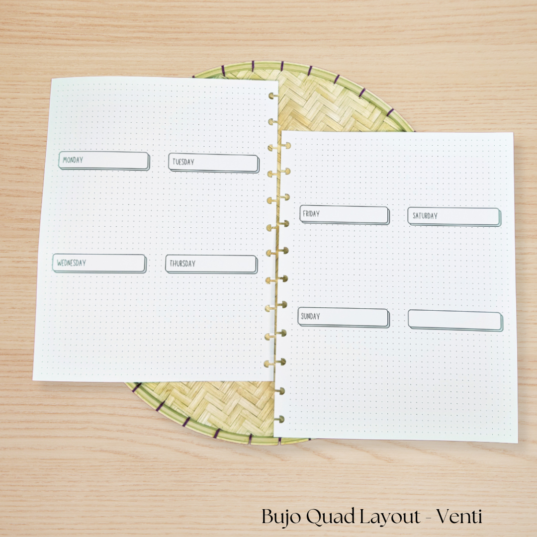 BUJO Quad Layout