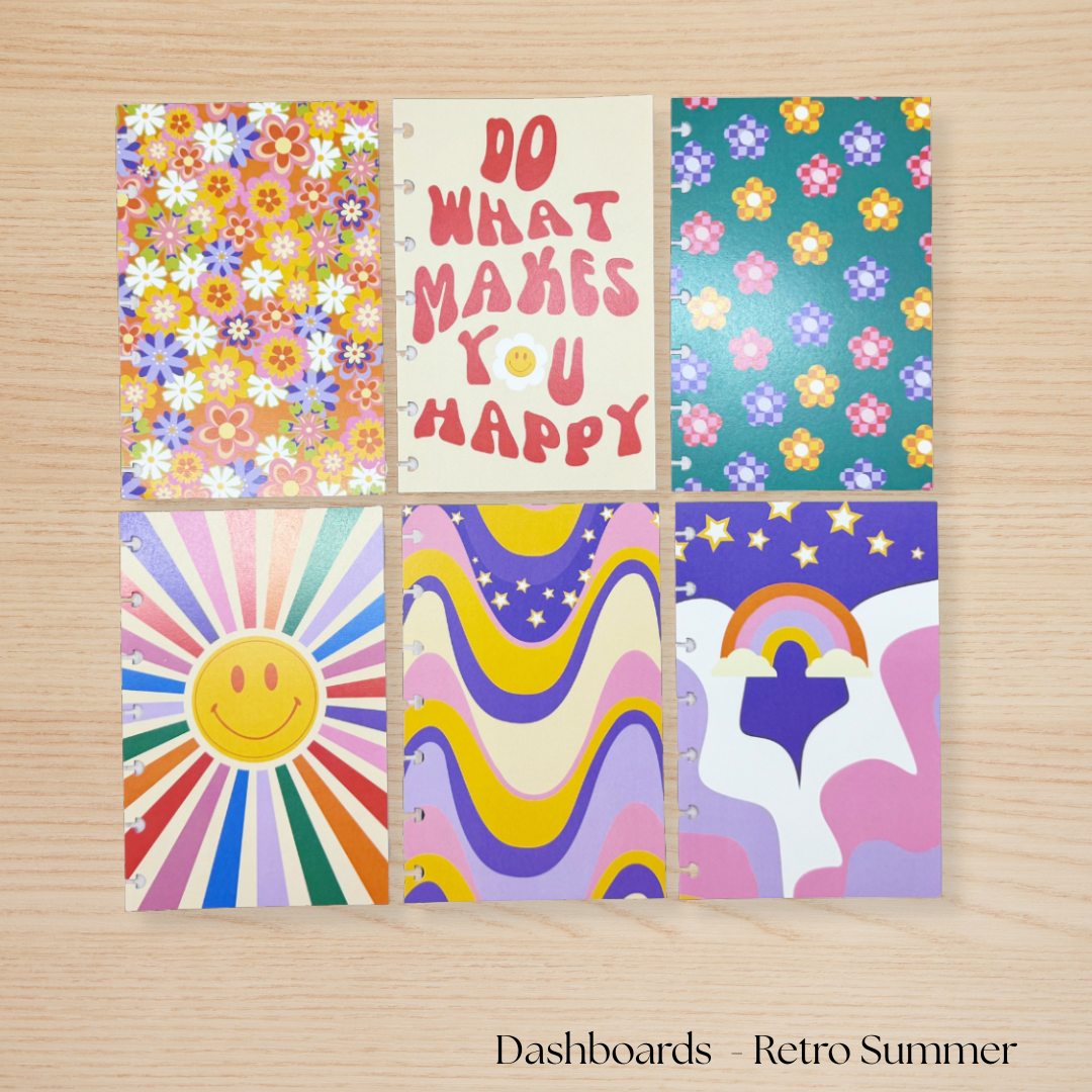 Retro Summer Dashboards