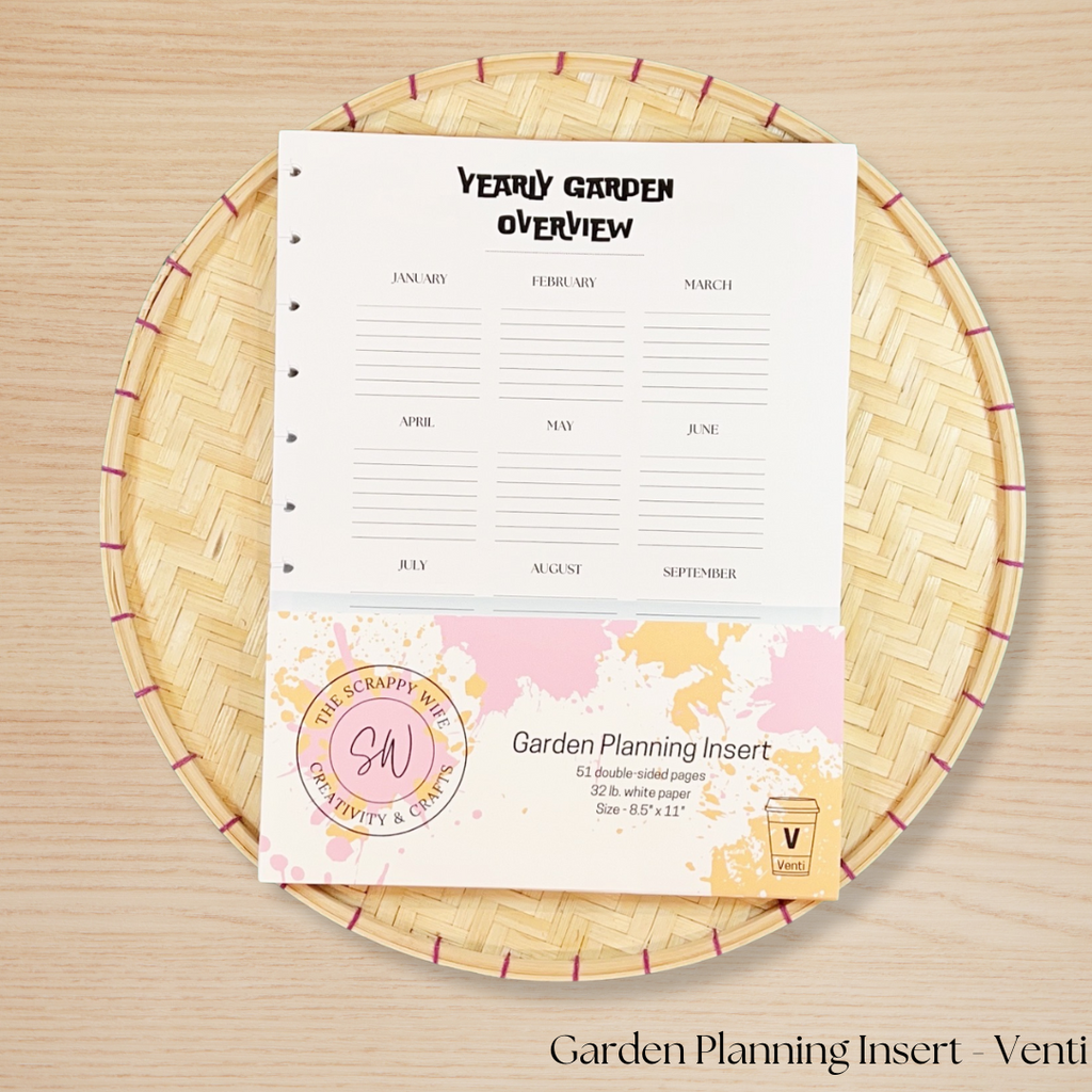 Garden Planning Insert