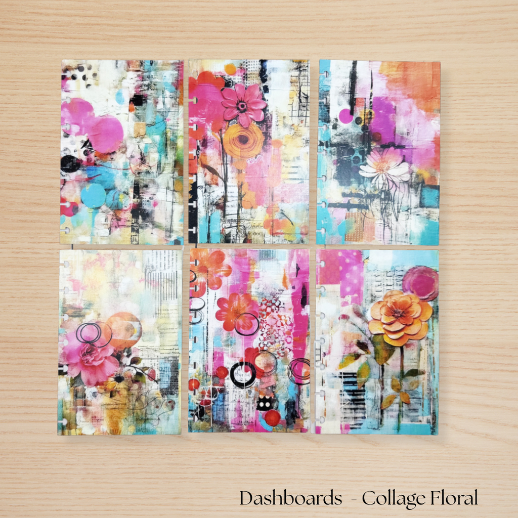 Collage Florals Dashboards