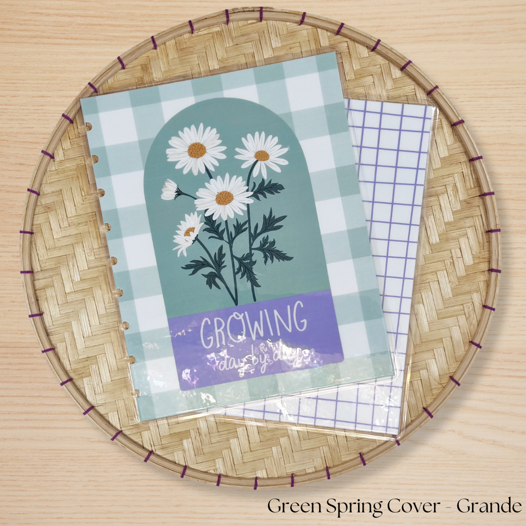 Green Spring Planner Cover – The Scrappy Wife