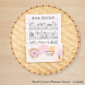 Book Lovers Planner Insert