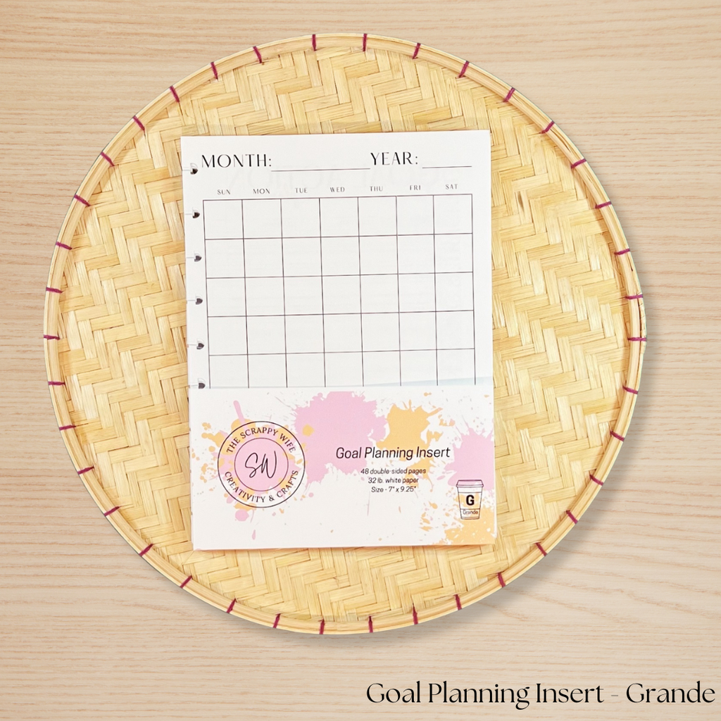 Goal Planning Insert