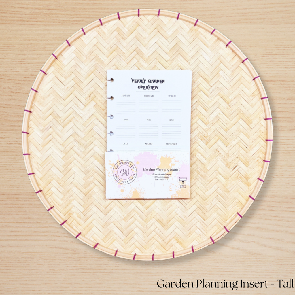 Garden Planning Insert