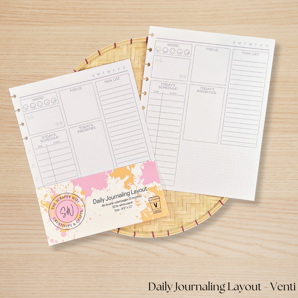 Daily Journaling Layout