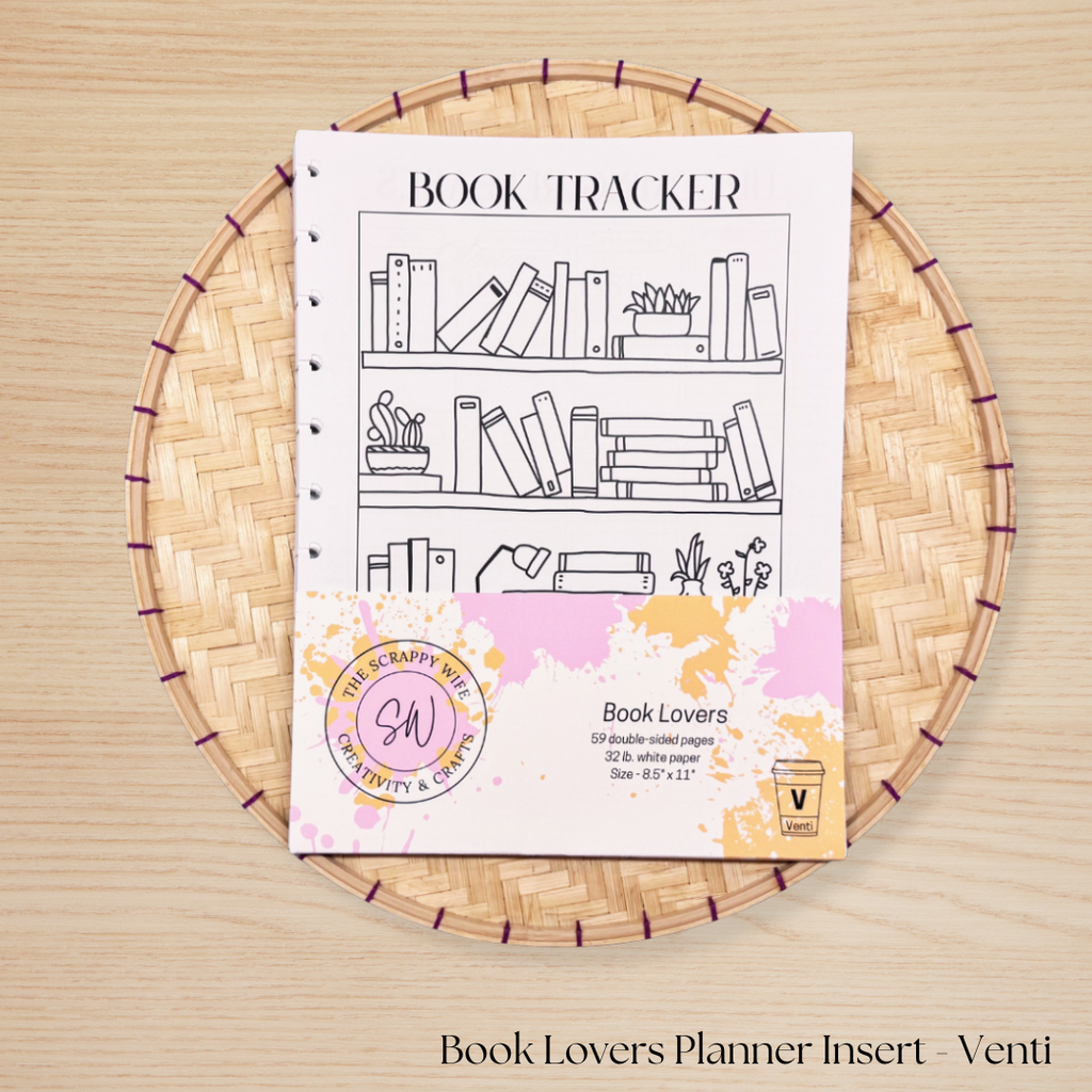 Book Lovers Planner Insert