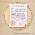 Book Lovers Planner Insert