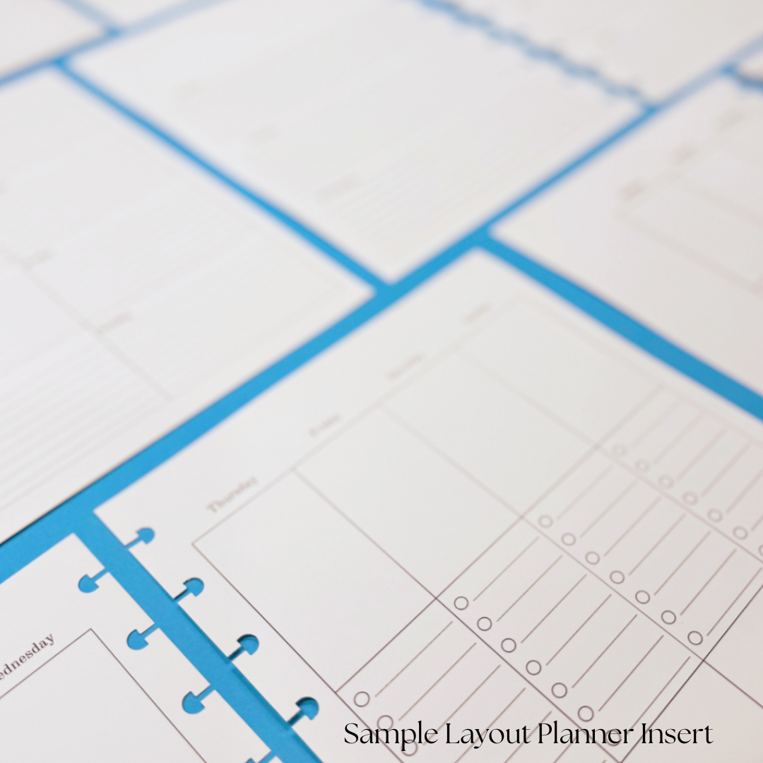 Sample Layout Planner Insert Pack