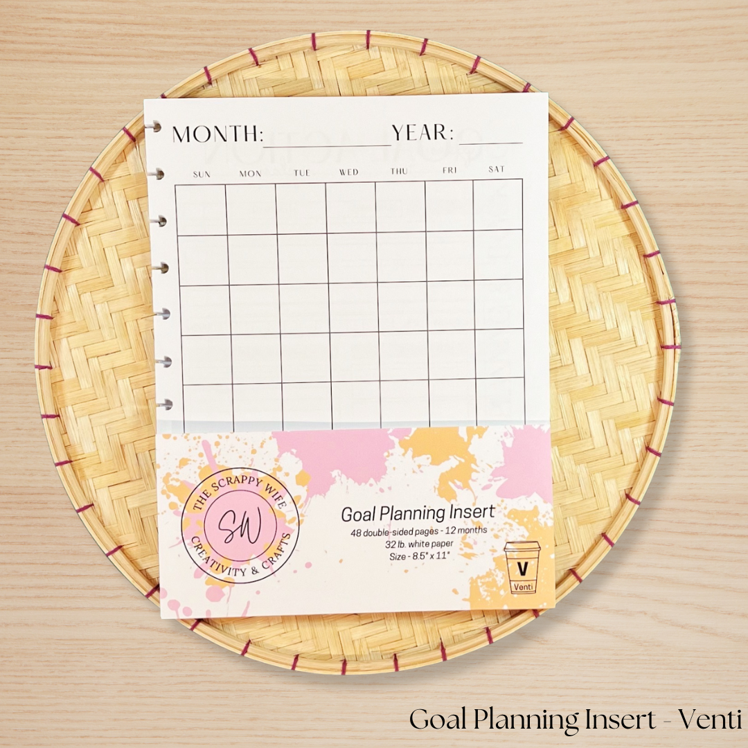 Goal Planning Insert