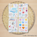 Crafty Club Sticker Set