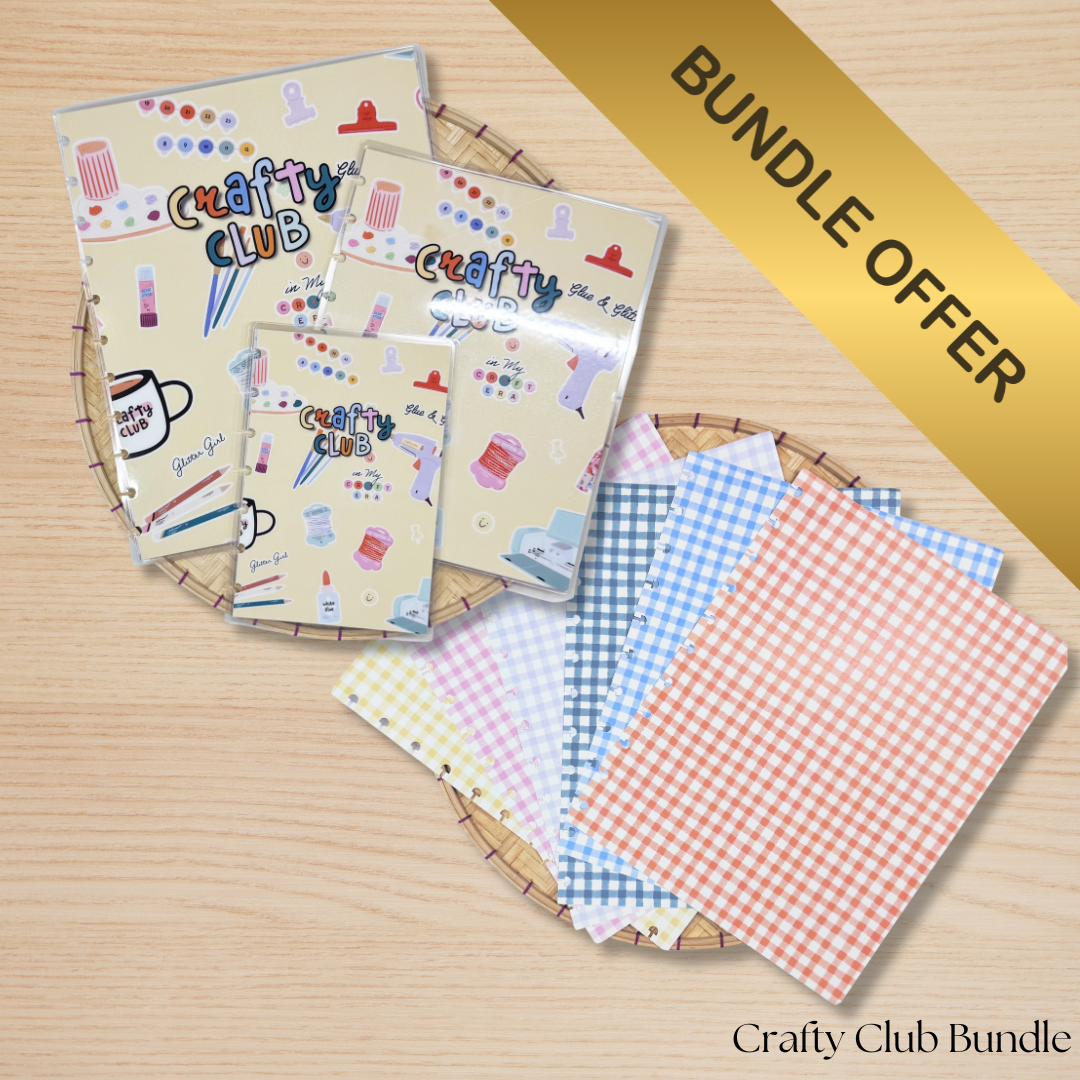 Crafty Club Planner Cover & Dashboard Bundle