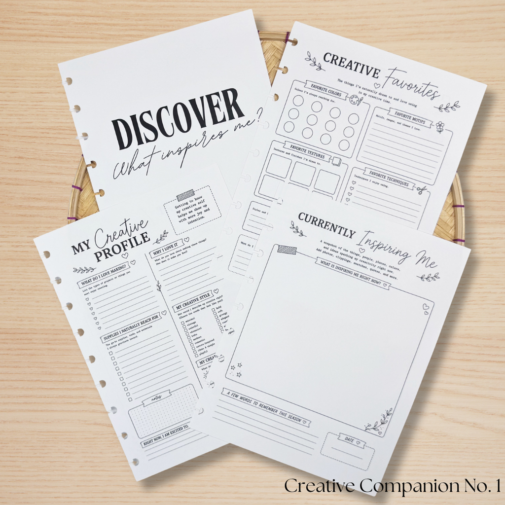 Creative Companion No. 1 Planner Insert