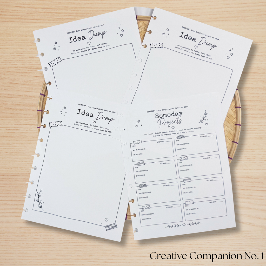 Creative Companion No. 1 Planner Insert
