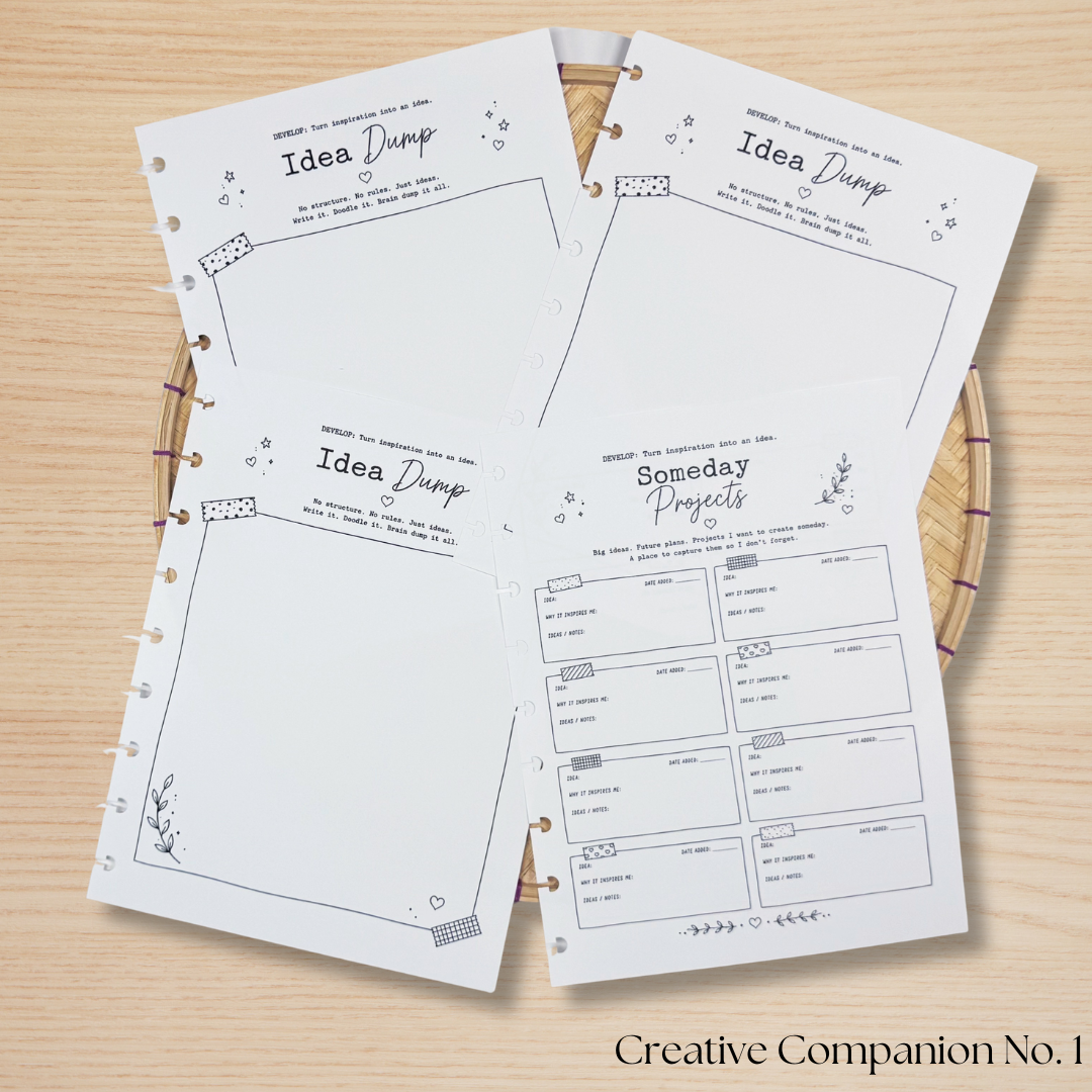 Creative Companion No. 1 Planner Insert