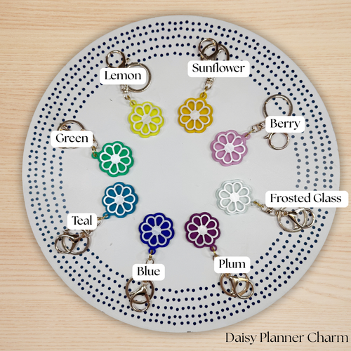 Daisy Planner Charm