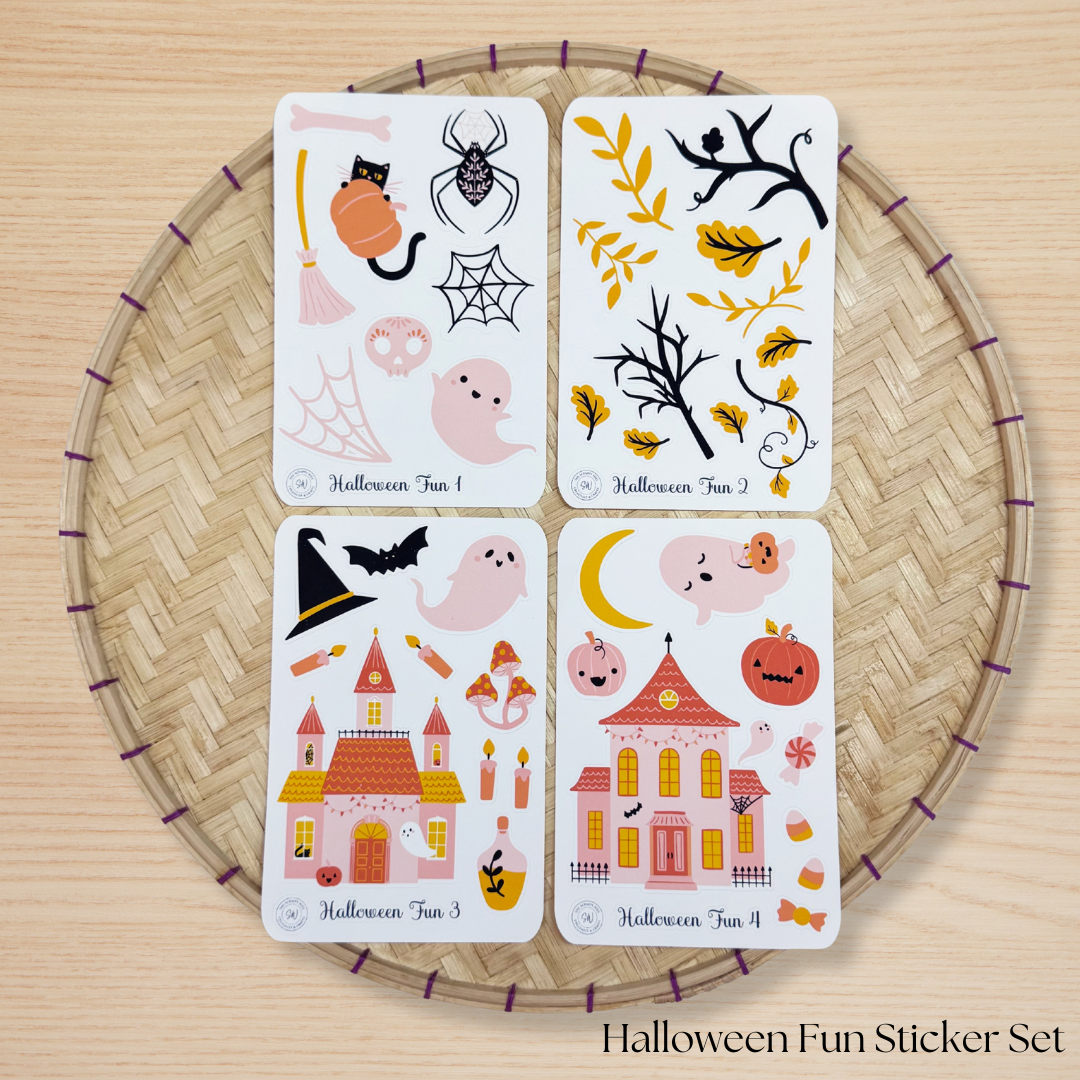 Halloween Fun Sticker Set