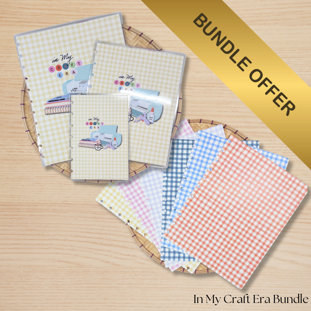In My Craft Era Planner Cover & Dashboard Bundle