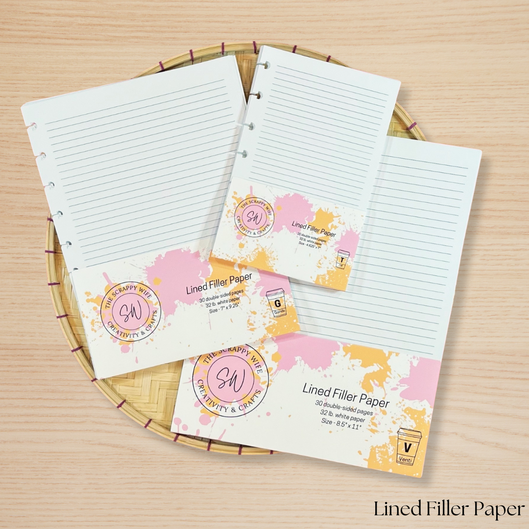 Lined Filler Paper