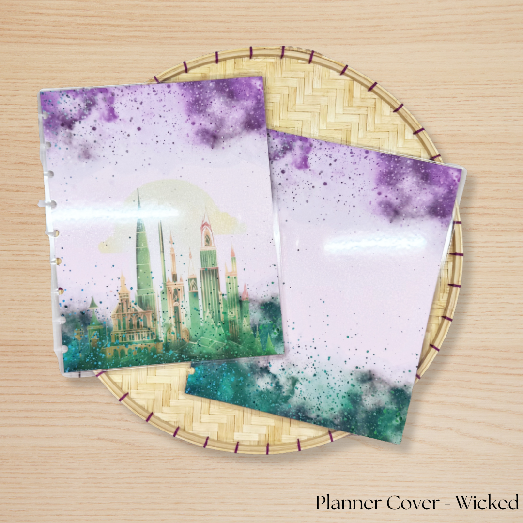 Wicked Planner Cover (Movie-Inspired)