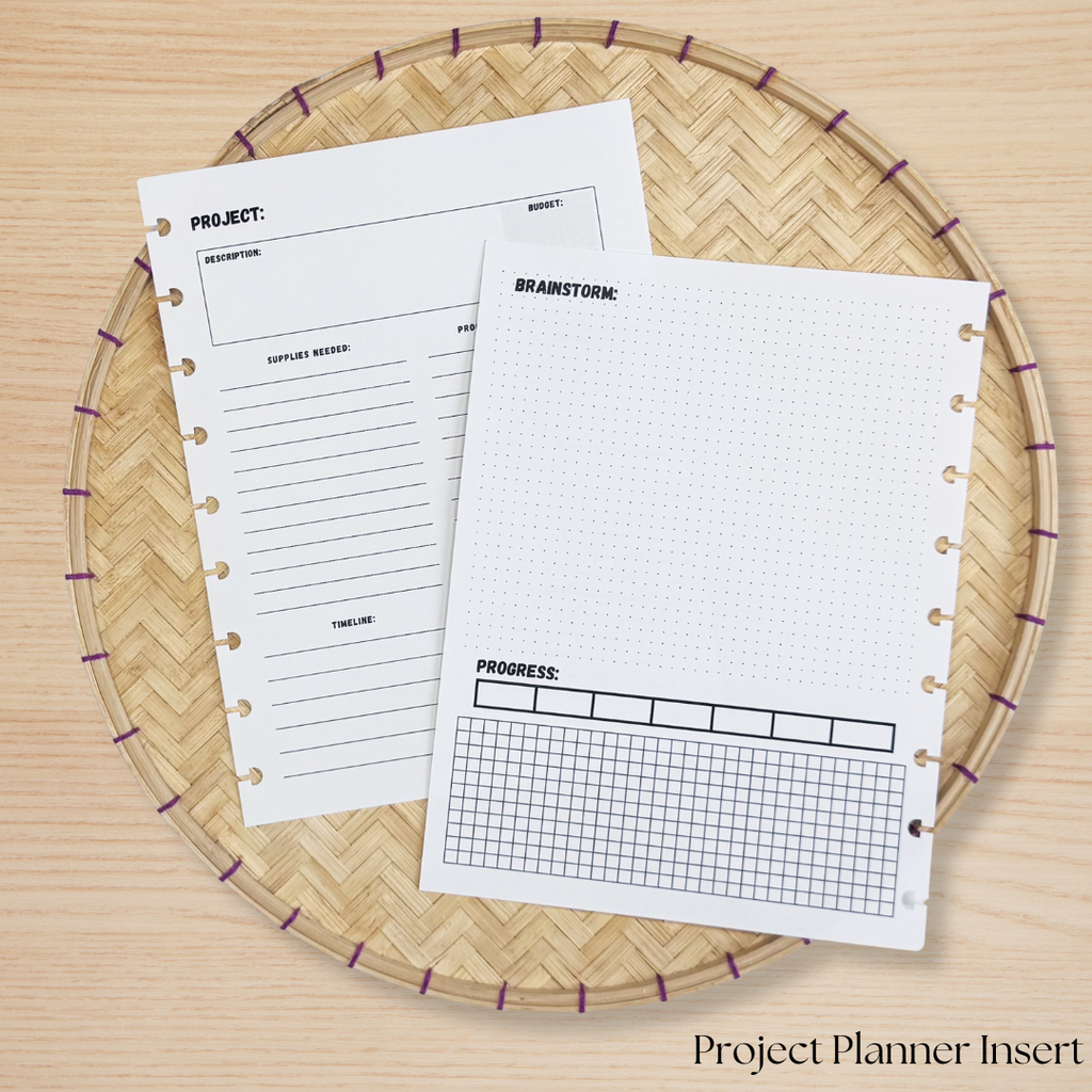 Project Planner Insert