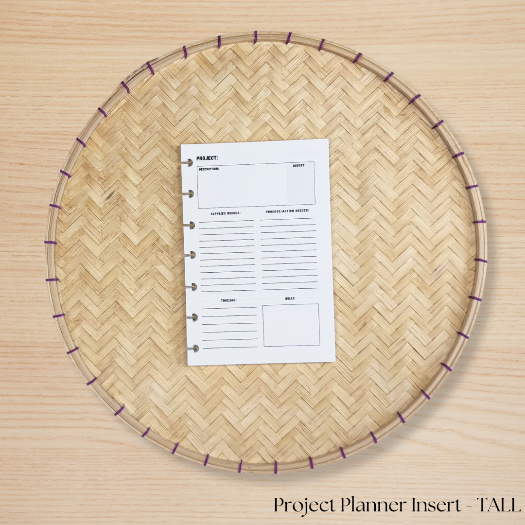 Project Planner Insert