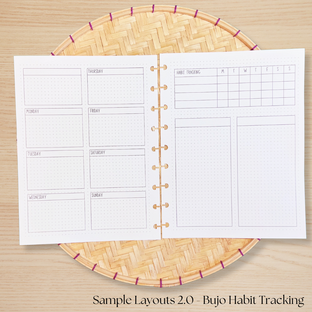 Sample Layouts 2.0  Planner Insert Pack