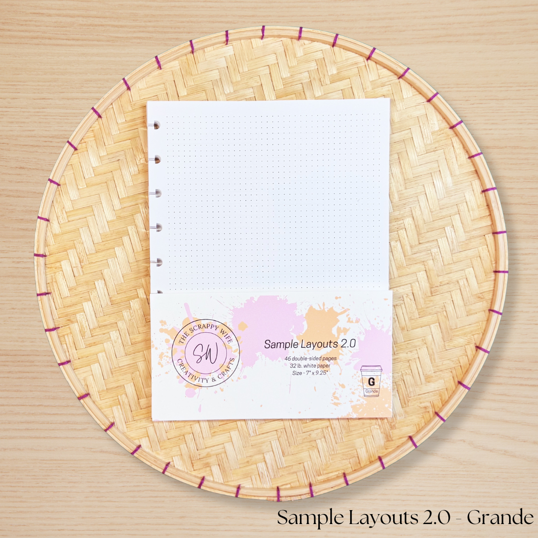 Sample Layouts 2.0  Planner Insert Pack