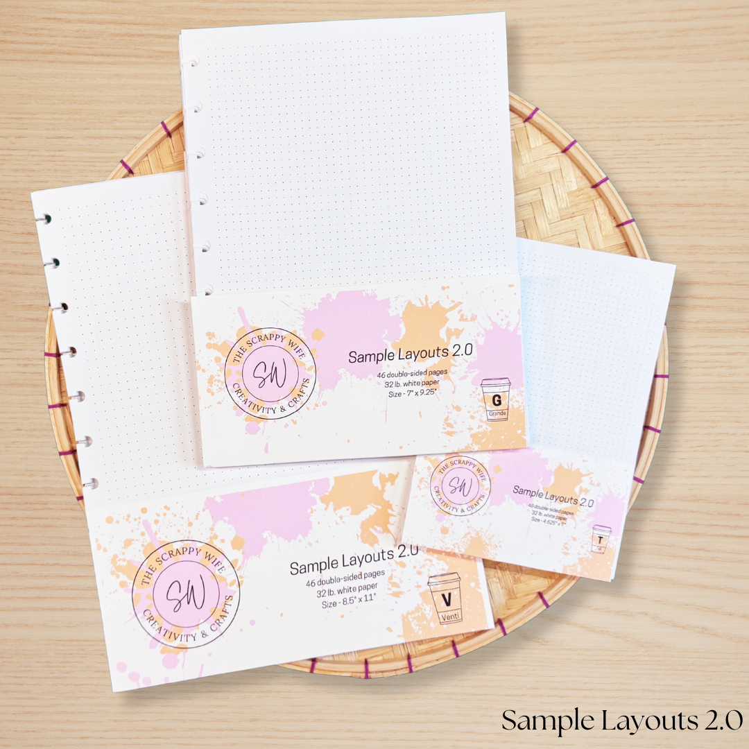 Sample Layouts 2.0  Planner Insert Pack
